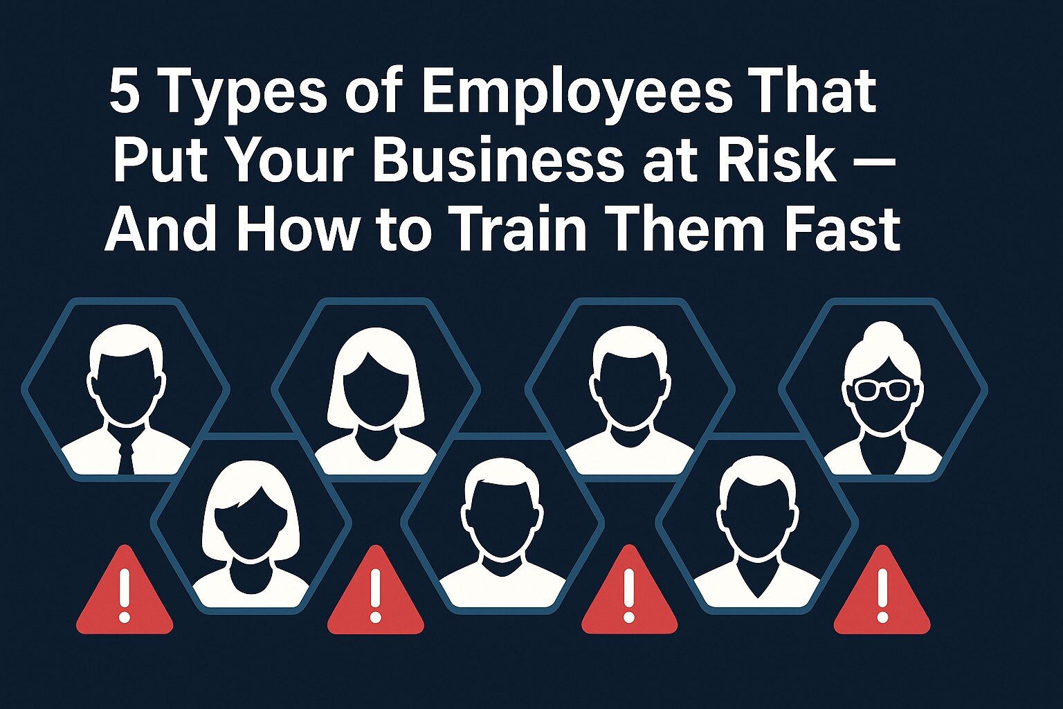 5 Types of Employees That Put Your Business at Risk And How to Train Them Fast