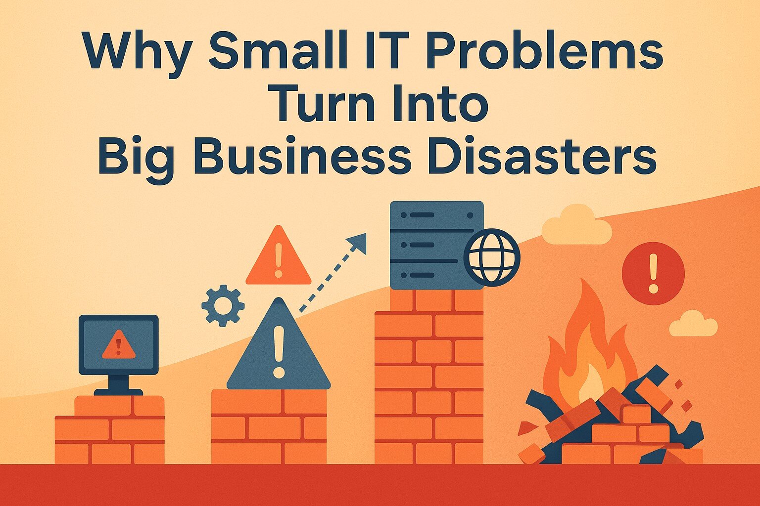 Why Small IT Problems Turn Into Big Business Disasters