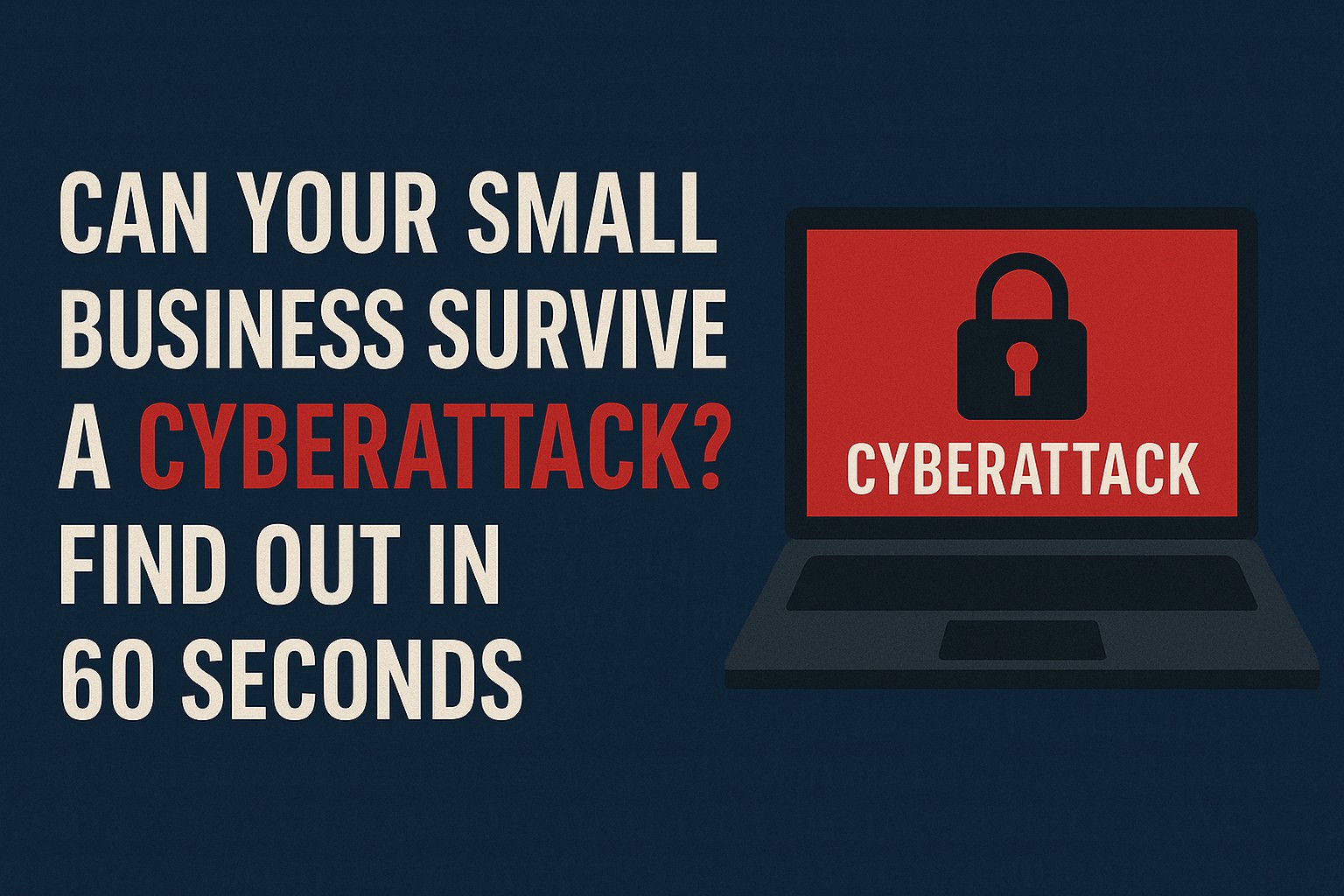 Can Your Small Business Survive a Cyberattack? Find Out in 60 Seconds