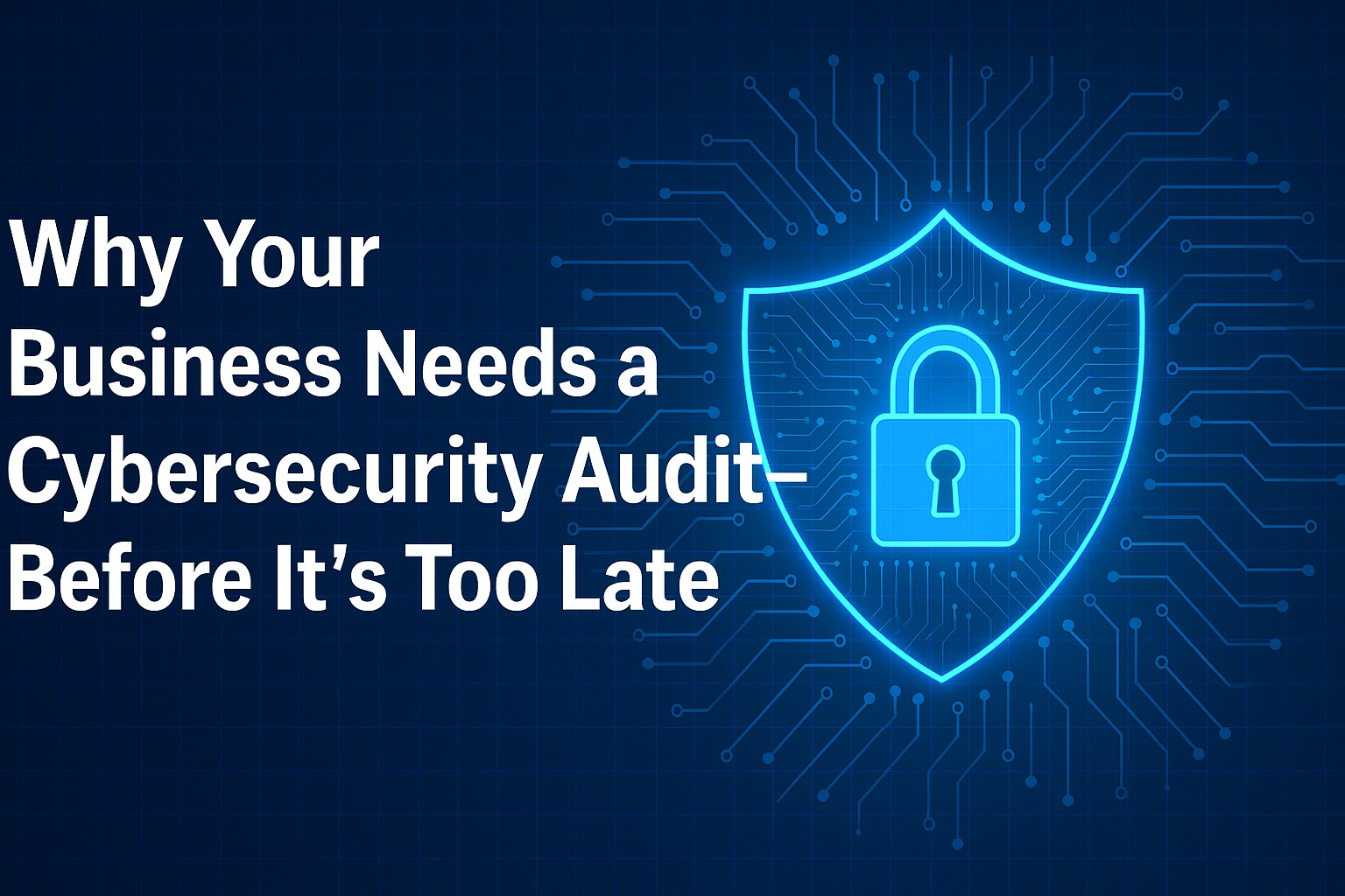 Why Your Business Needs a Cybersecurity Audit— Before It's Too Late