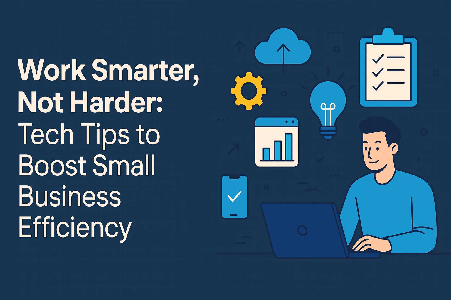 Work Smarter, Not Harder: Tech Tips to Boost Small Business Efficiency