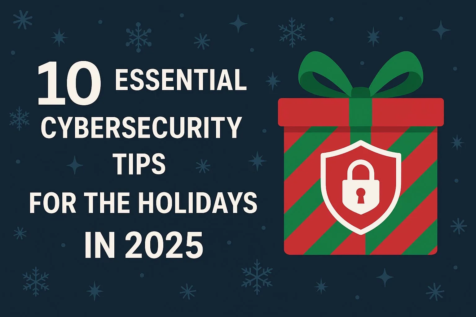 Cybersecurity Tips For The Holidays - Zevonix - 1 10 Essential Cybersecurity Tips for the Holidays in 2025