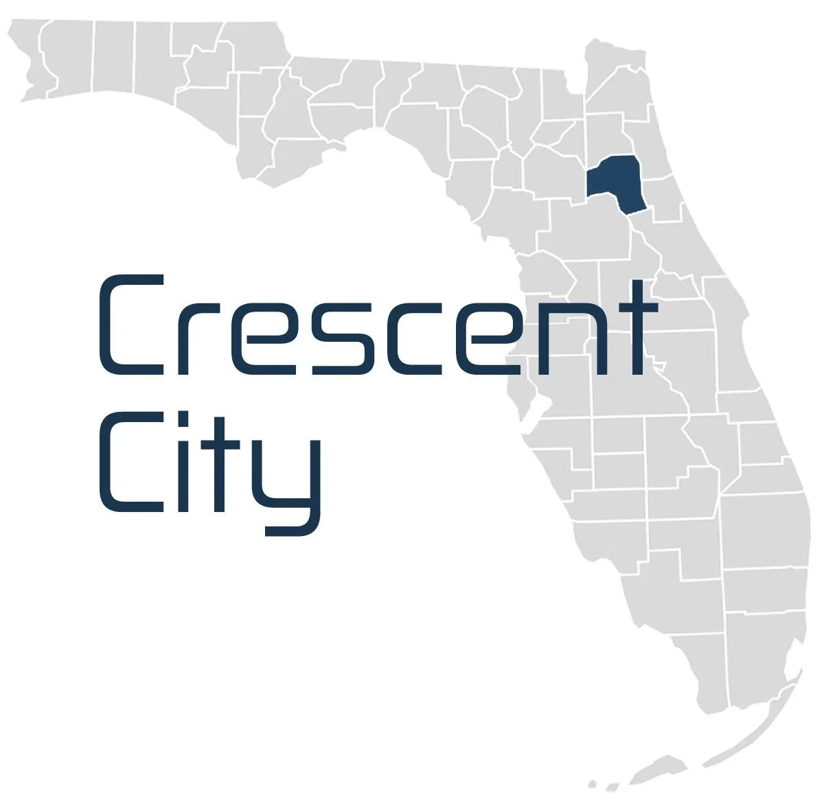 A map of Crescent City IT Services