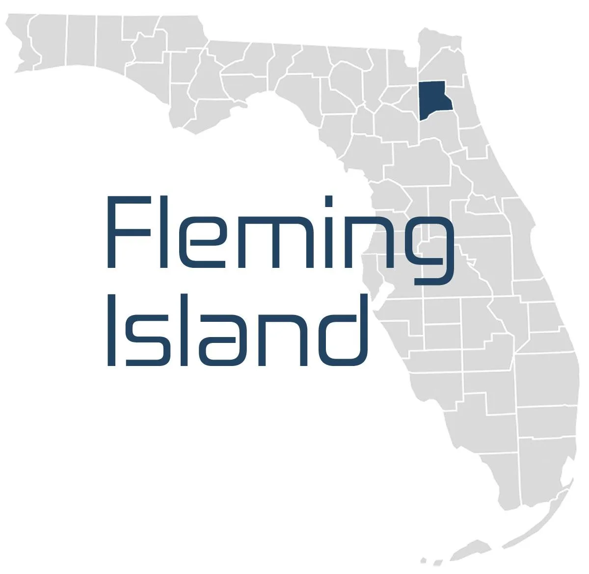 A map of Fleming Island IT Services