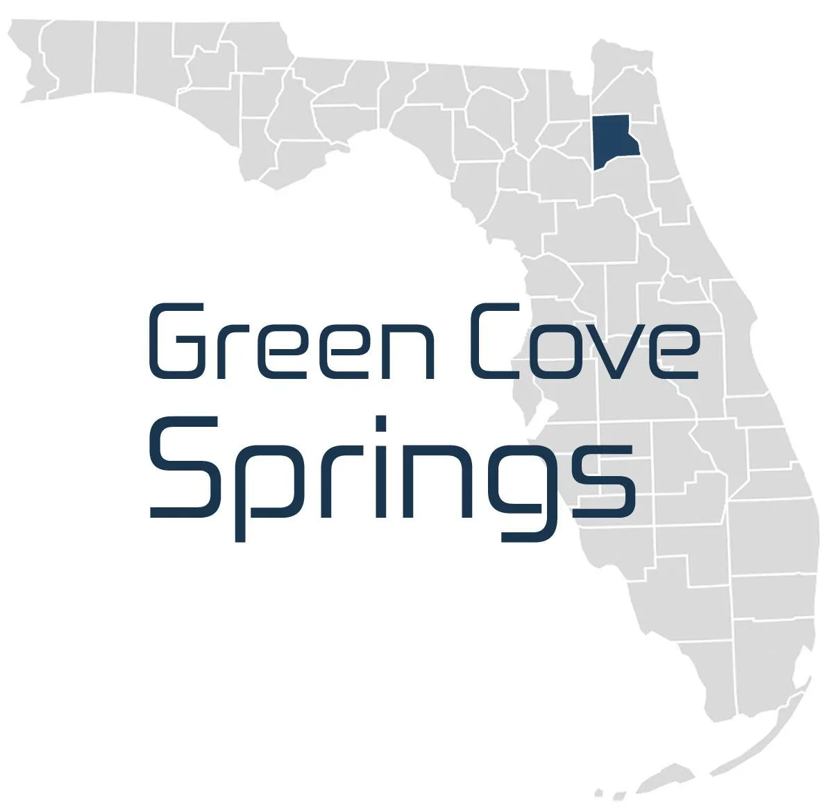 A map of Green Cove Springs IT Services