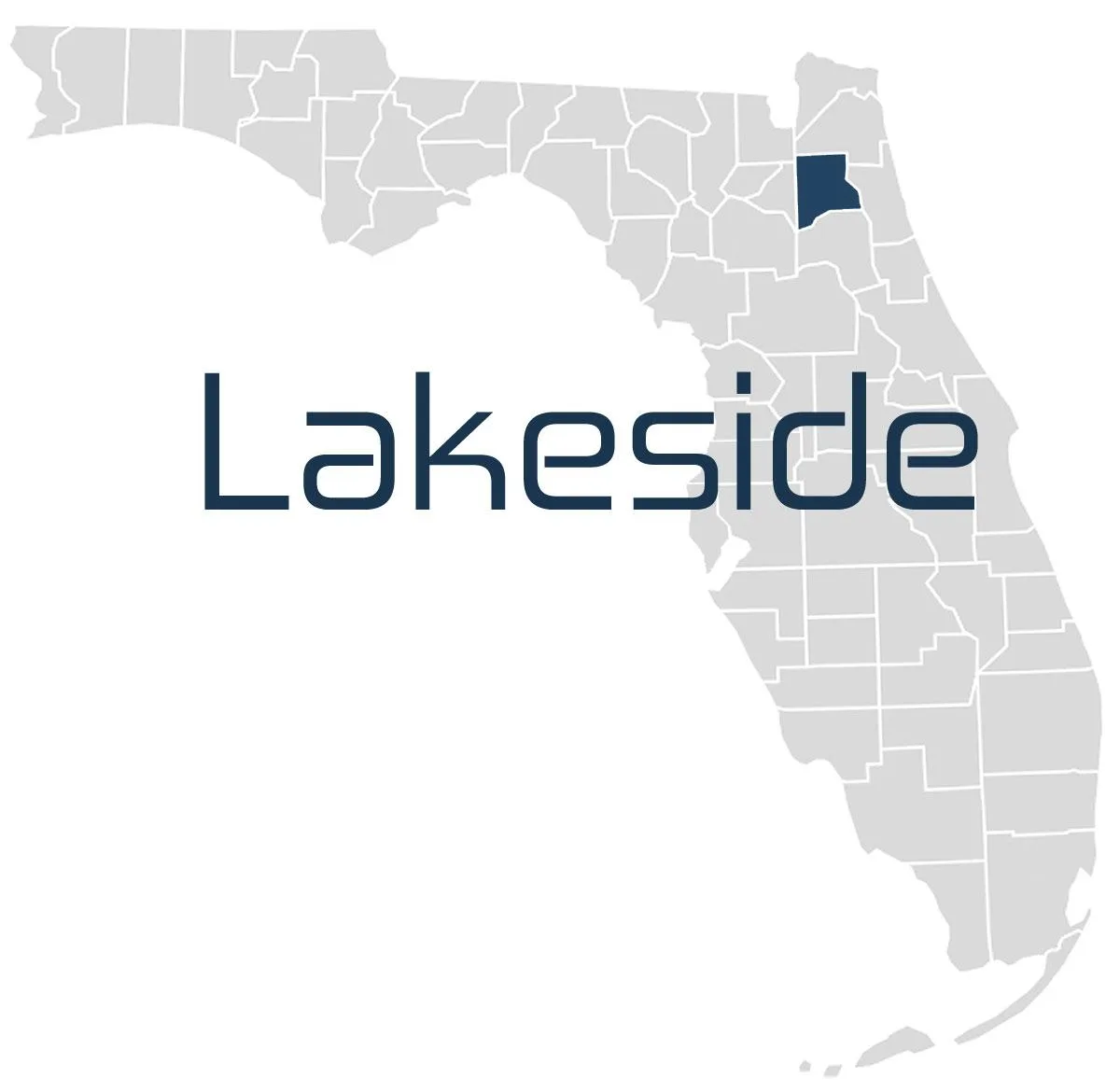 A map of Lakeside IT Services
