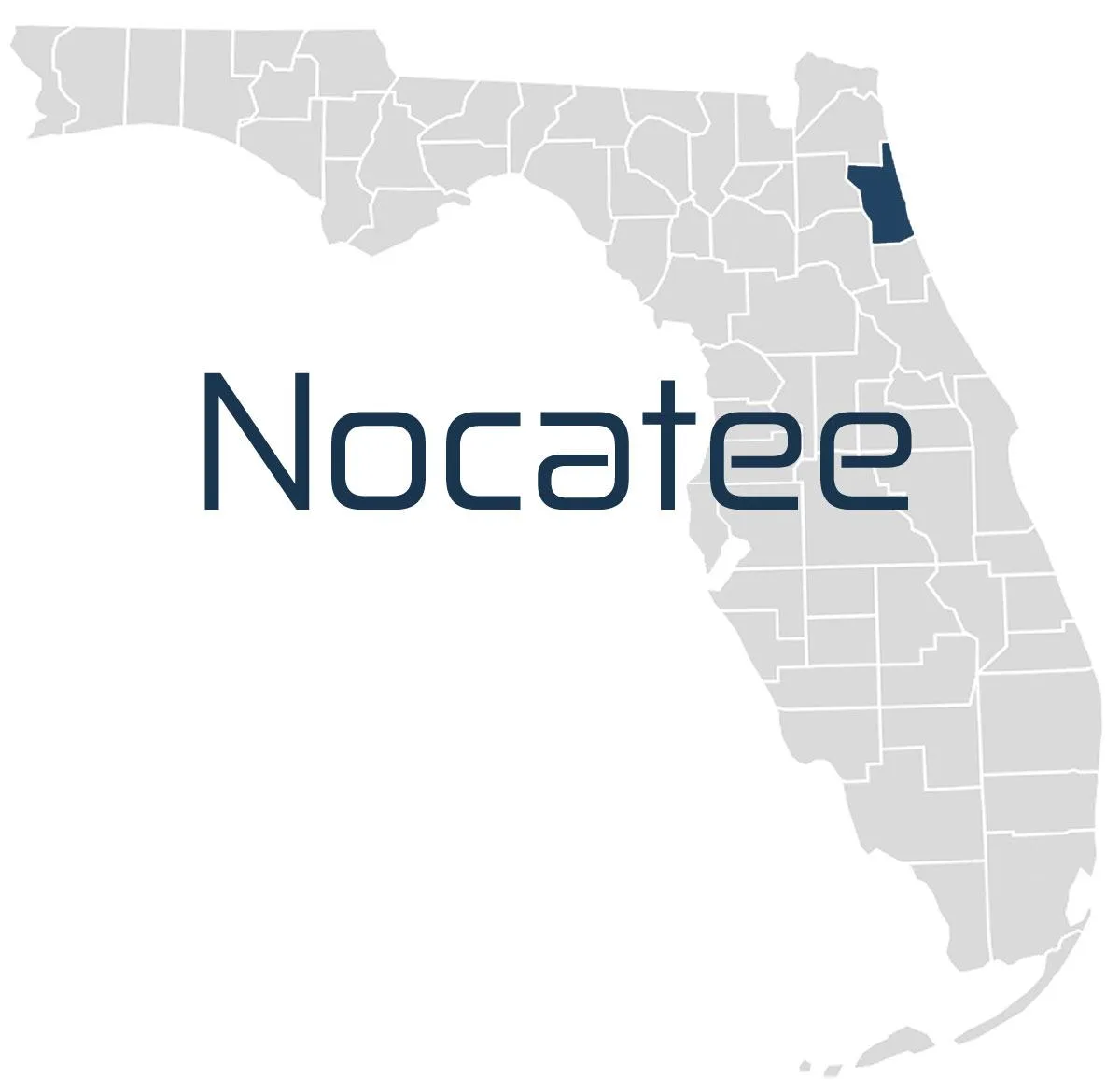A map of Nocatee IT Services