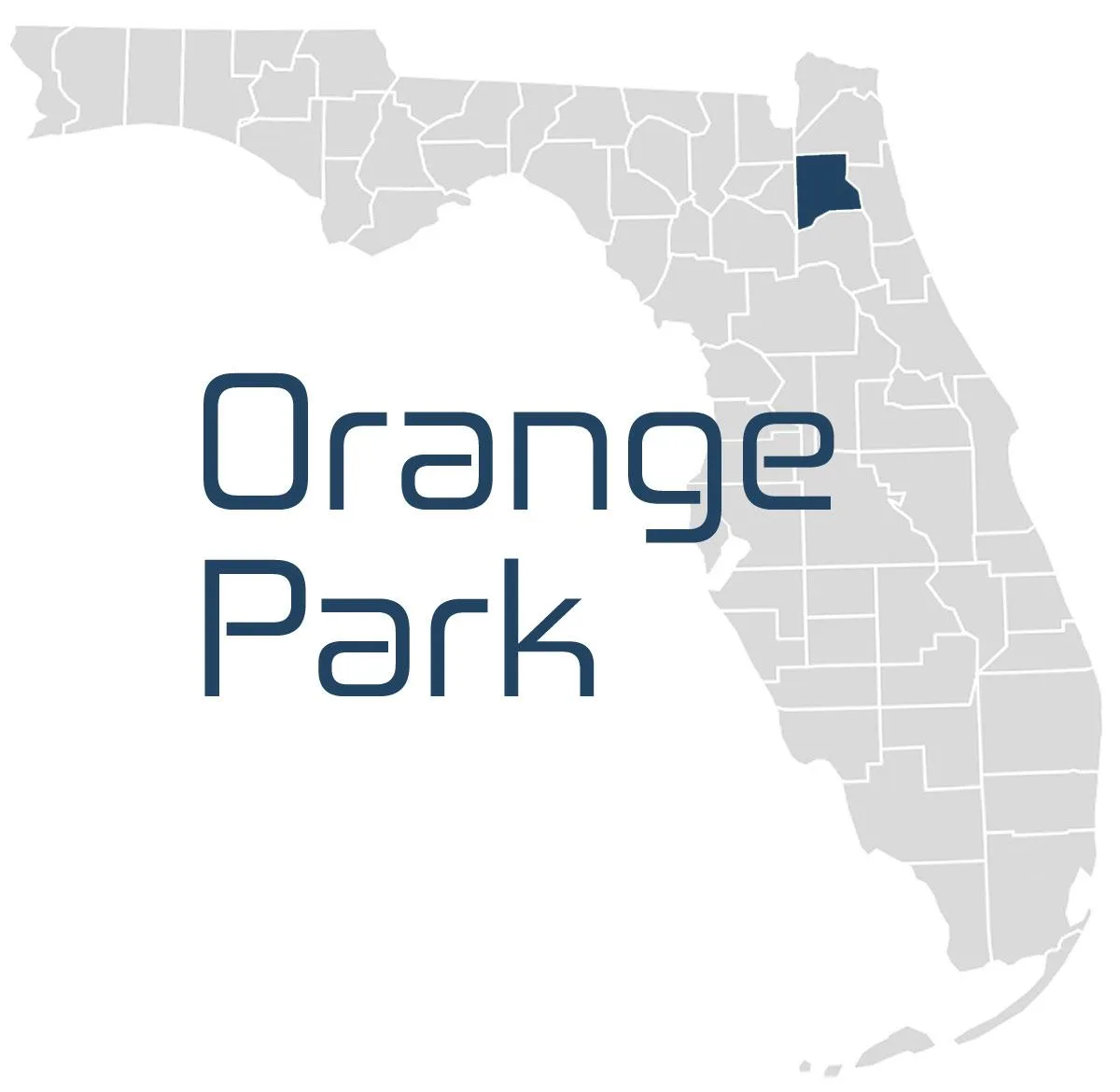 A map of Orange Park IT Services