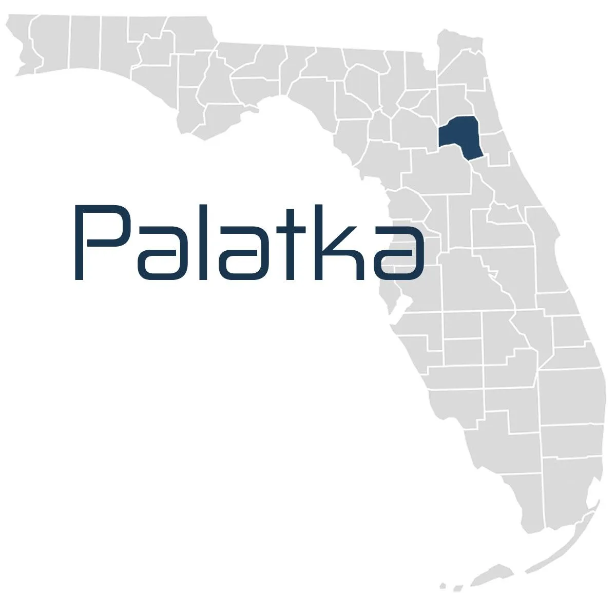 A map of Palatka IT Services