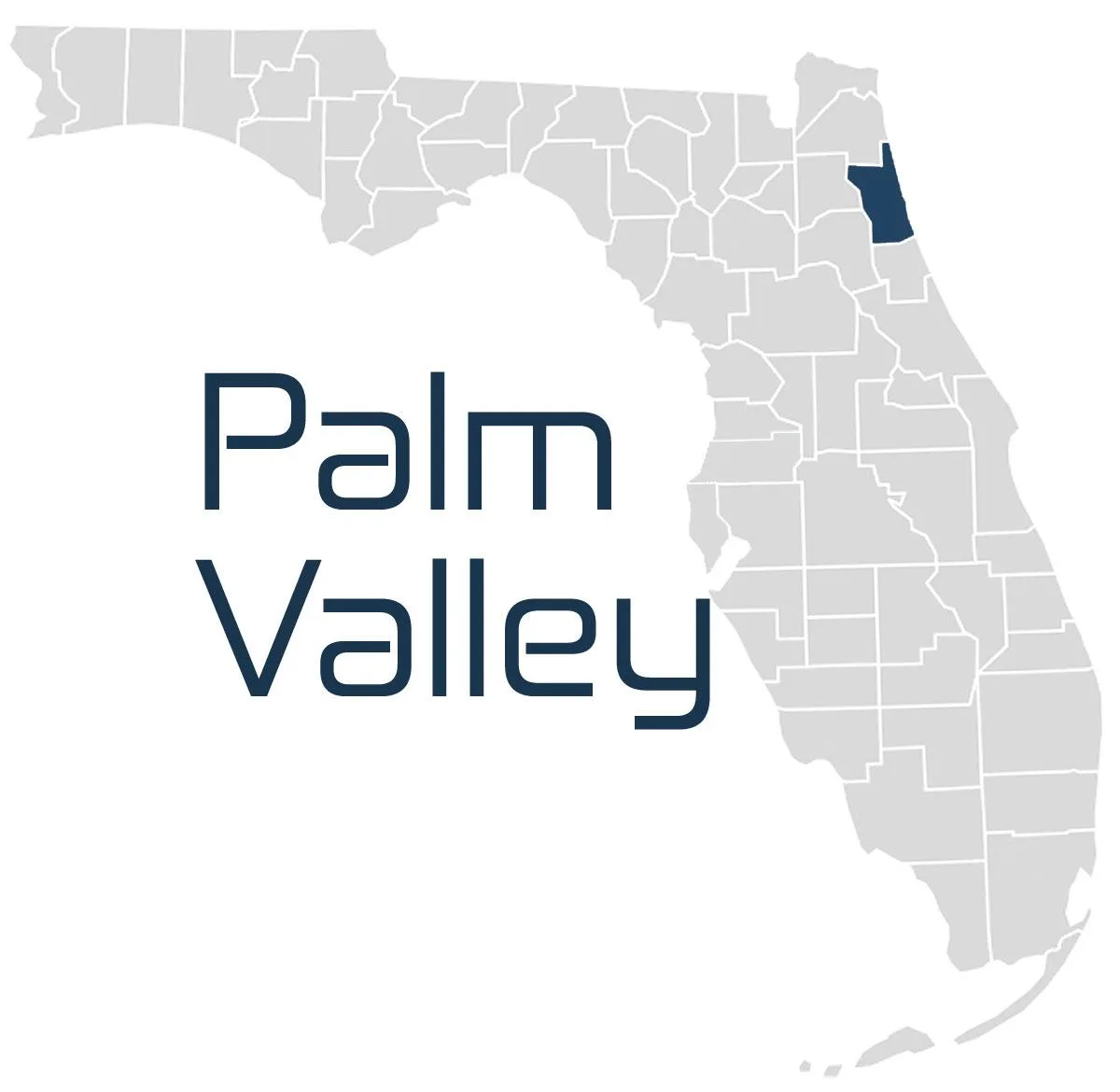 A map of Palm Valley IT Services