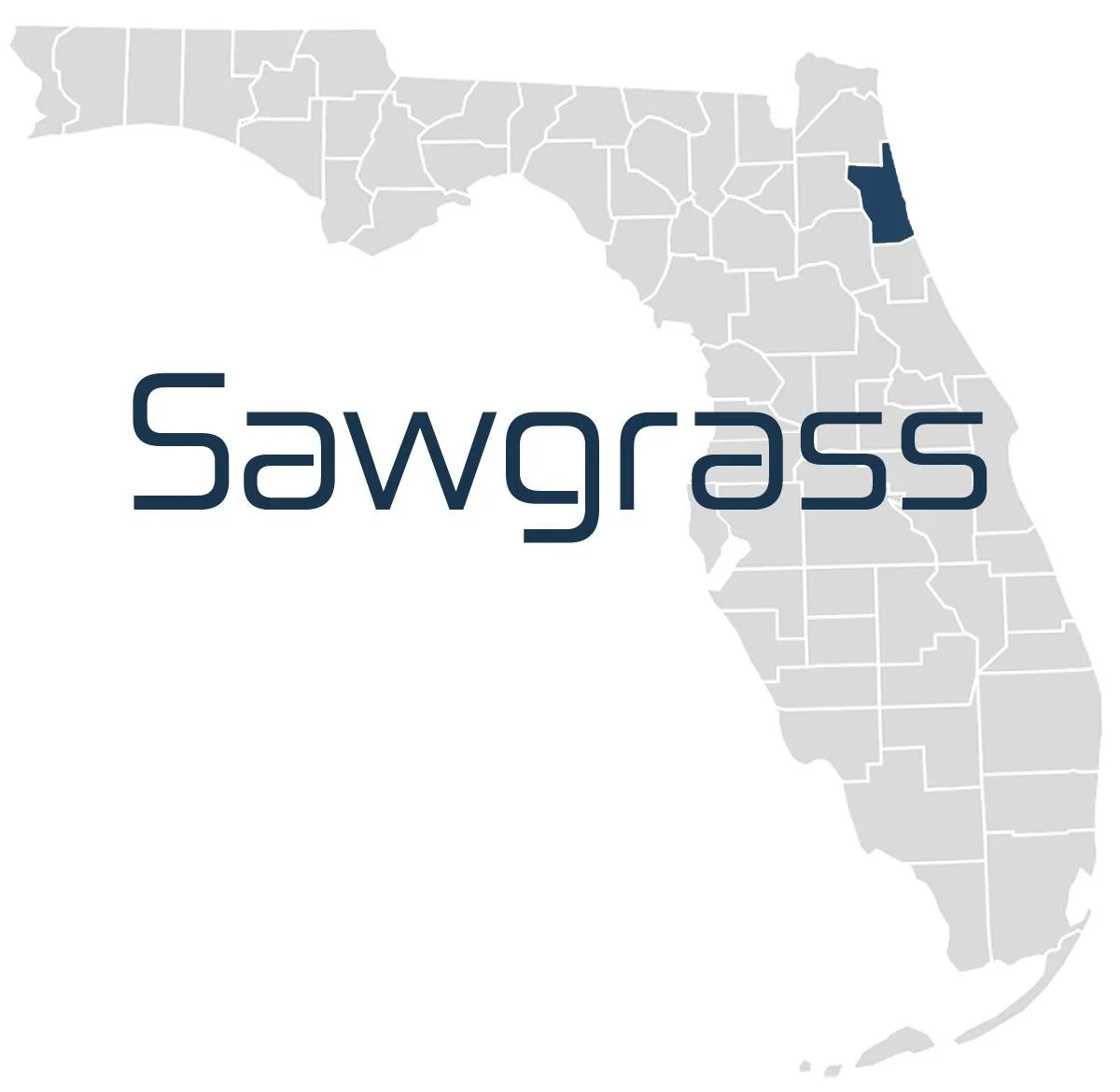 A map of Sawgrass IT Services