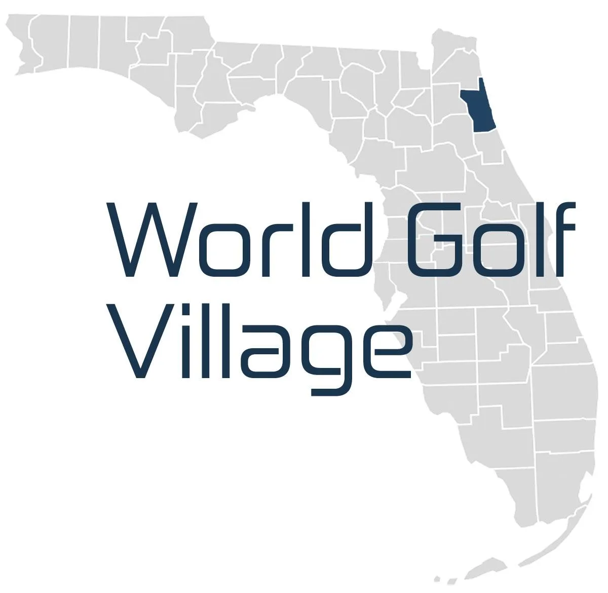 A map of World Golf Village IT Services