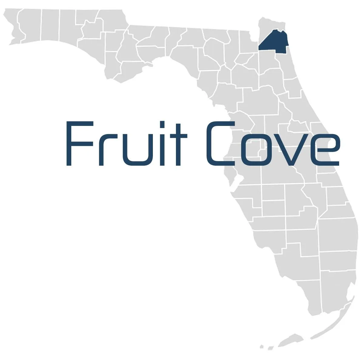 A map of Fruit Cove IT Services