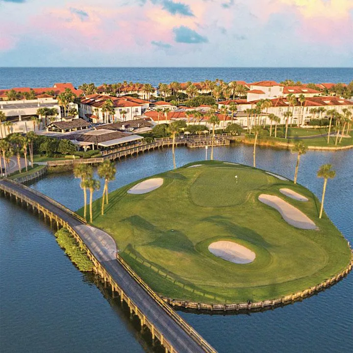 Golfing by the beach at Ponte Verda Florida