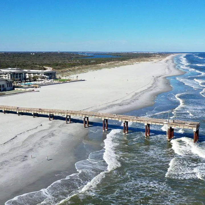 Pier at St Augustine Beach Florida