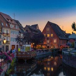 Business in St. Augustine - historic district with modern shops and offices