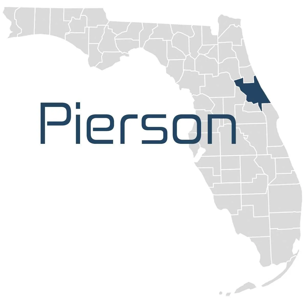 A Map of Pierson IT Services Florida