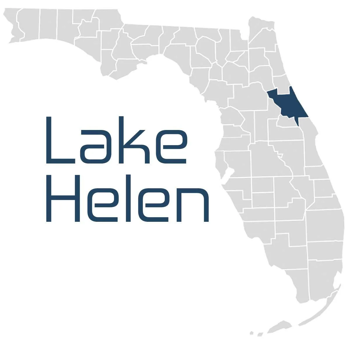 A map of Lake Helen IT Services Florida