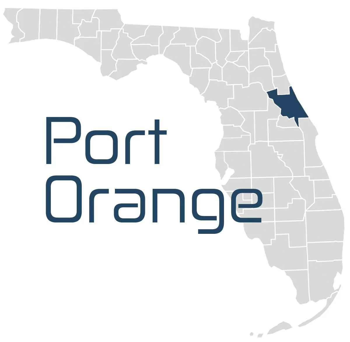 A map of Port Orange IT Services