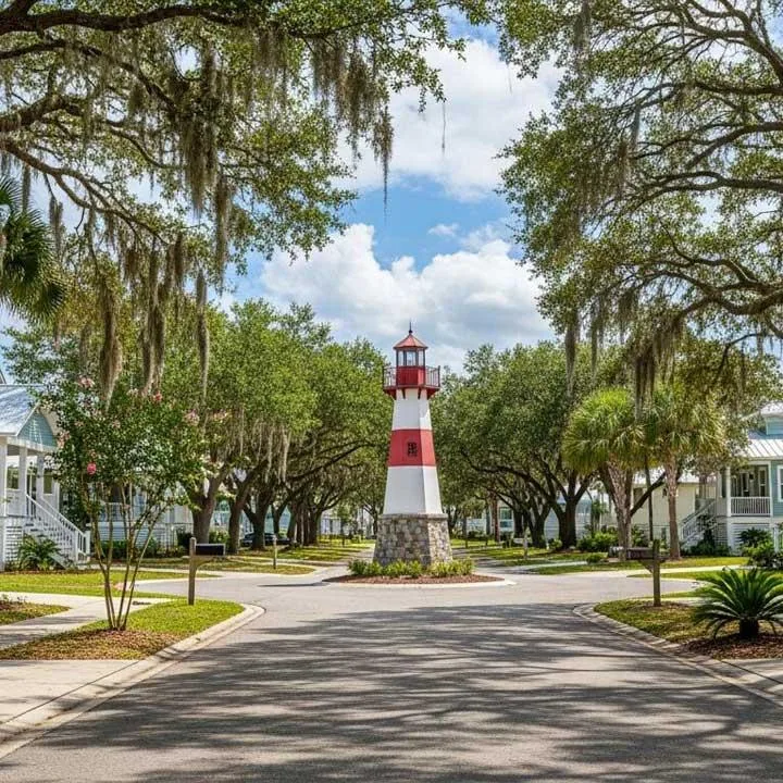 Oak Hill Florida Street Lighthouse