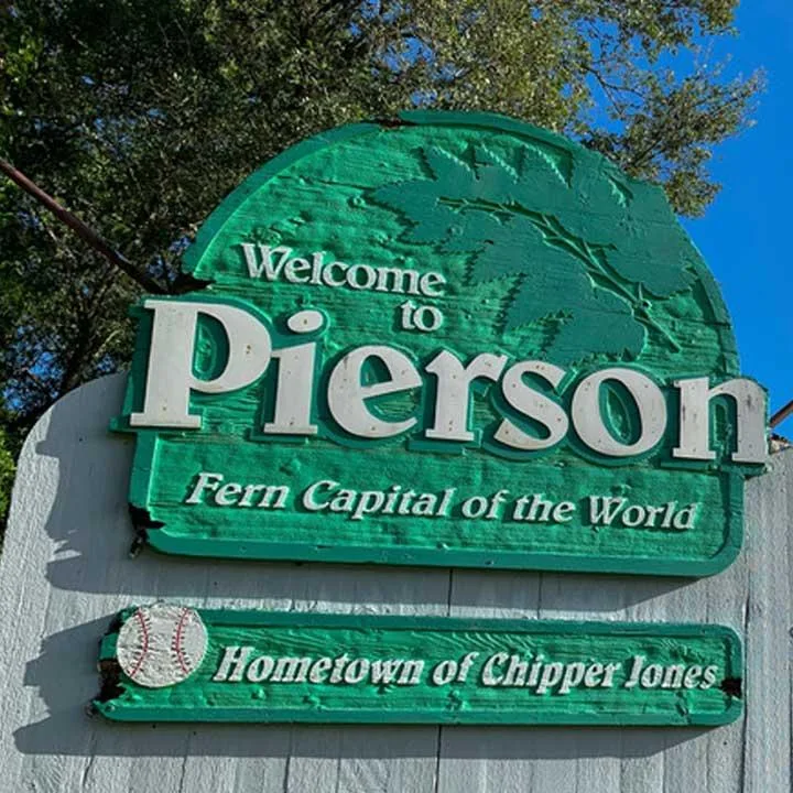 Welcome to Pierson Fern Capital of the World